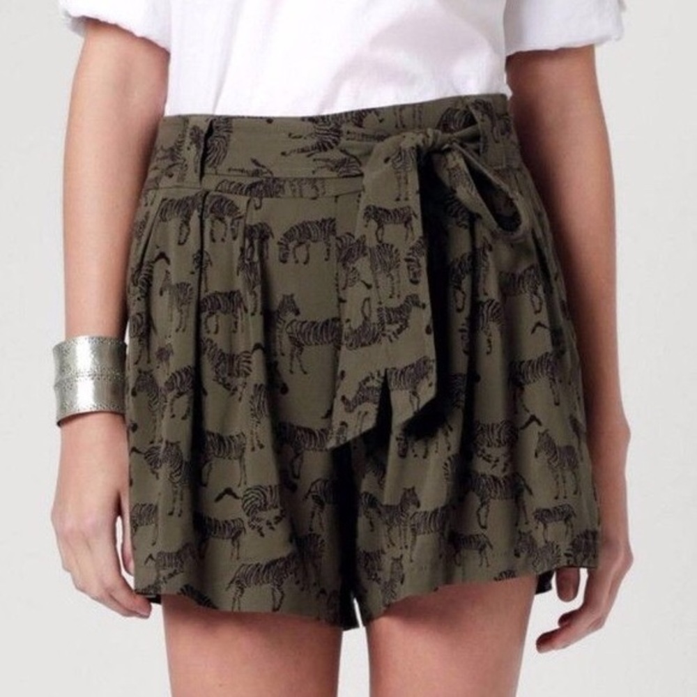 Daughters of the Liberation Anthro Zebra Shorts